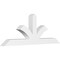 Ekena Millwork Richland Architectural Grade PVC Gable Bracket, 84"W x 31 1/2"H x 6"D x 6"F, 9/12 Pitch GBP084X32X0606RIC00 - alternate 1